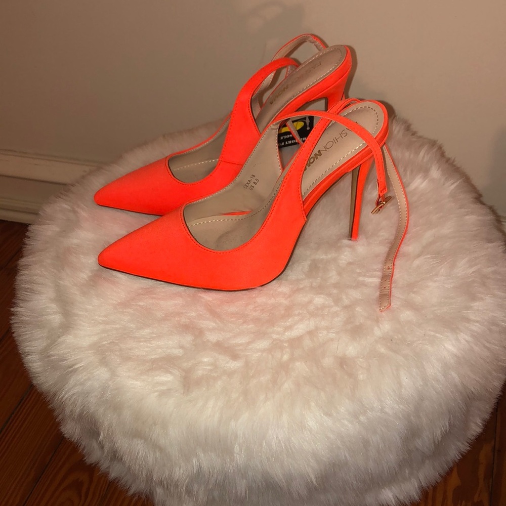 Backless heels